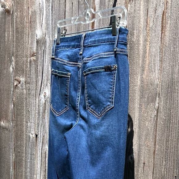 Jen7 by 7 for all mankind slim straight blue jeans size 2 - Picture 12 of 17